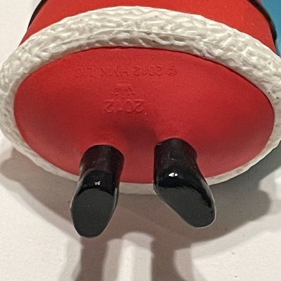 Hallmark Christmas Ornament Stocking Stuffing 2012 Santa Puppy Dog Exclusive VIP - Picture 7 of 8